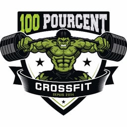 100 Pourcent CrossFit logo